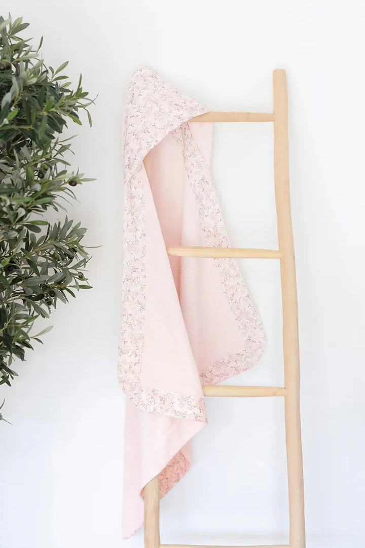 Blue Almonds Ltd Hooded towel "Jardin Hivernal" Tartine et Chocolat