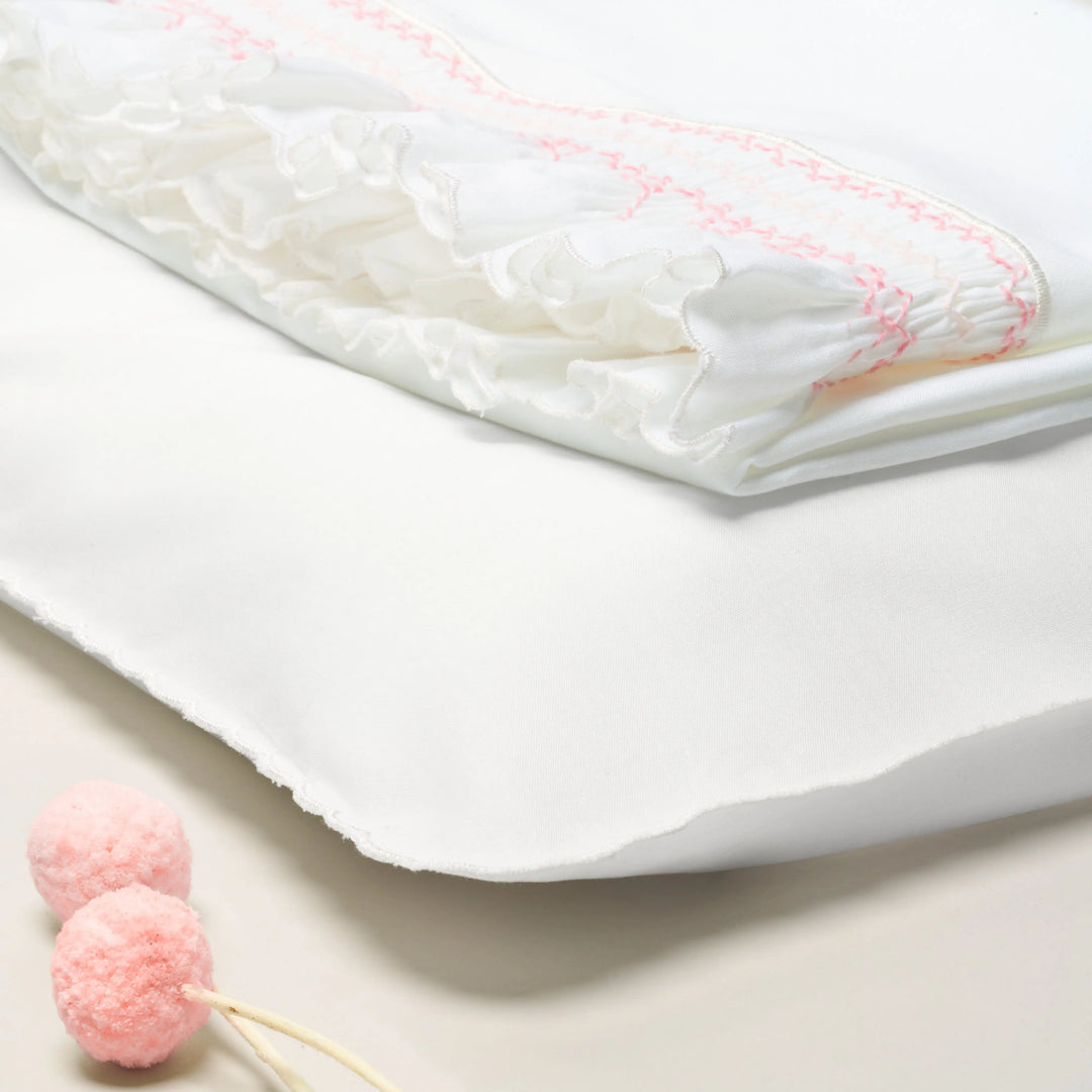 Blue Almonds Ltd Moses basket sheet set 'Amore' Piccola Giuggiola