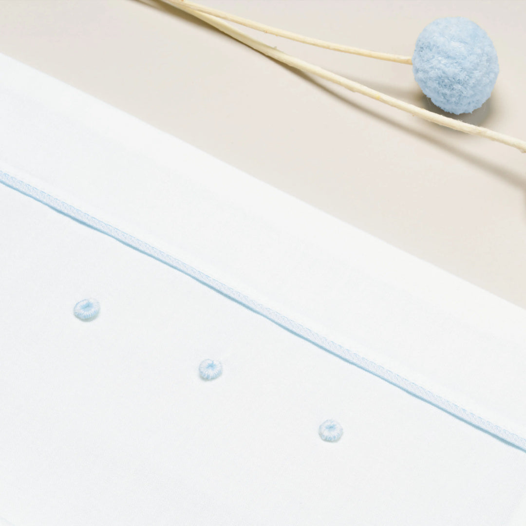 Blue Almonds Ltd Moses basket sheet set 'Angelo' Piccola Giuggiola