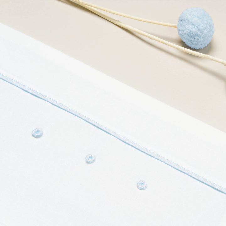 Blue Almonds Ltd Moses basket sheet set 'Angelo' Piccola Giuggiola