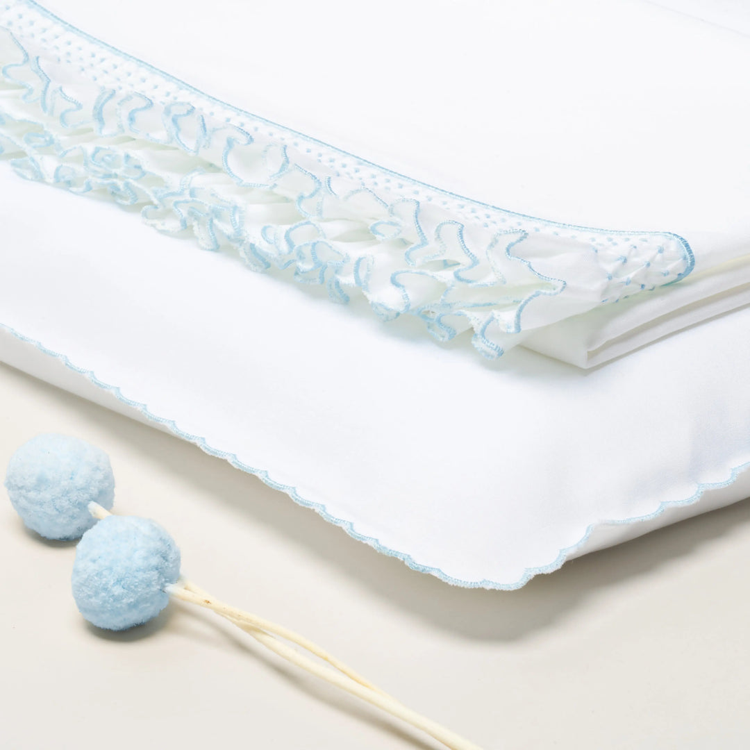 Blue Almonds Ltd Moses basket sheet set 'Mio Caro' Piccola Giuggiola