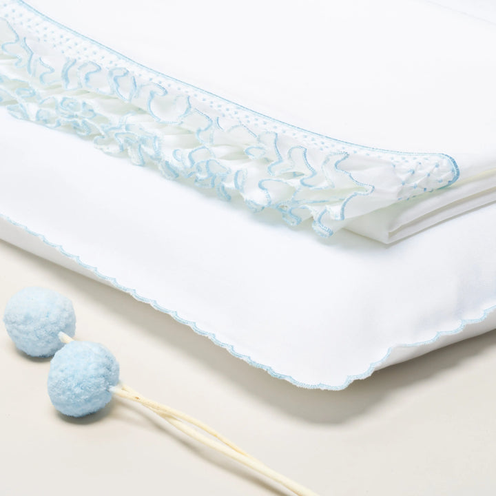 Blue Almonds Ltd Moses basket sheet set 'Mio Caro' Piccola Giuggiola