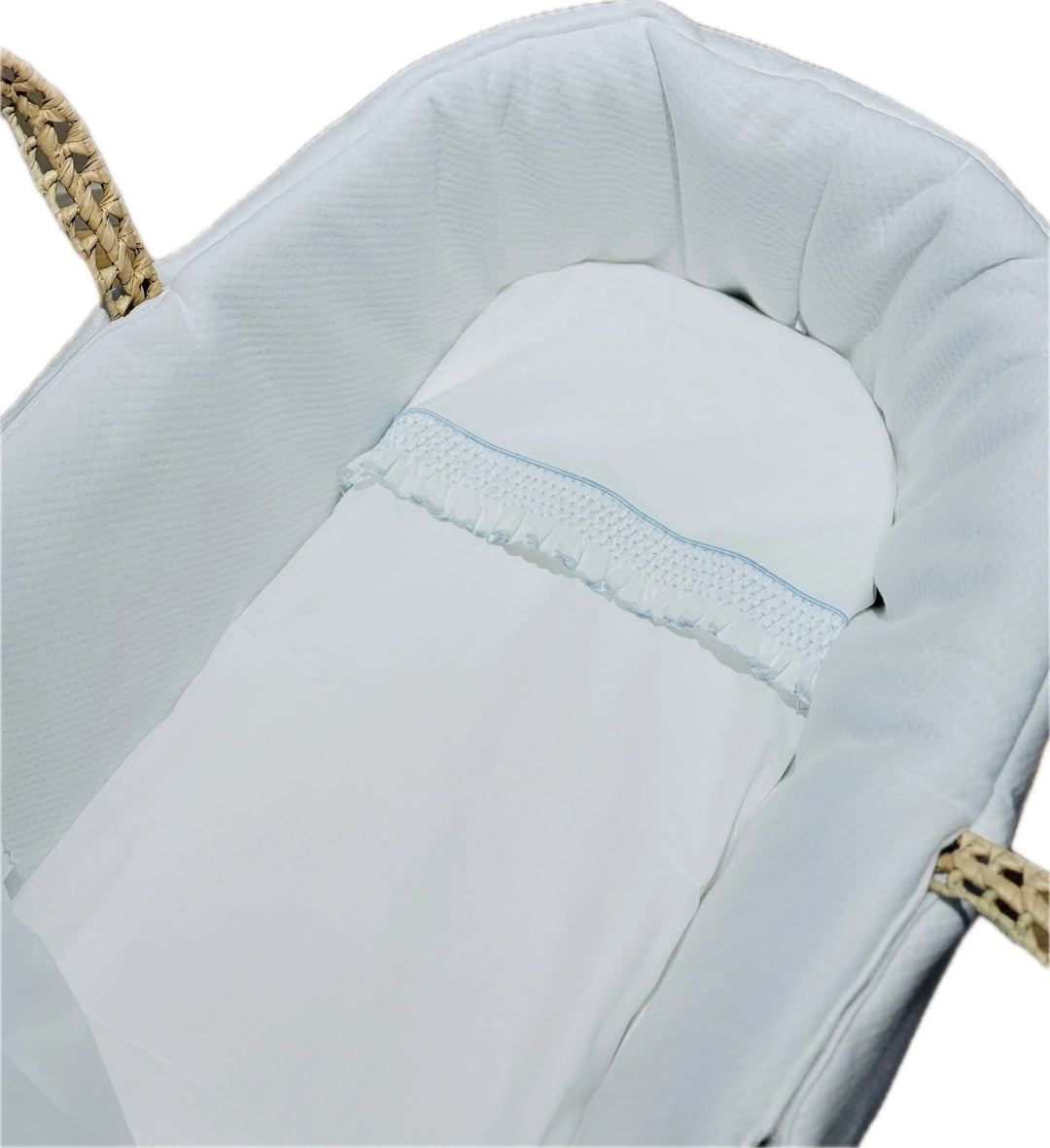Blue Almonds Ltd Moses basket sheet set 'Mio Caro' Piccola Giuggiola