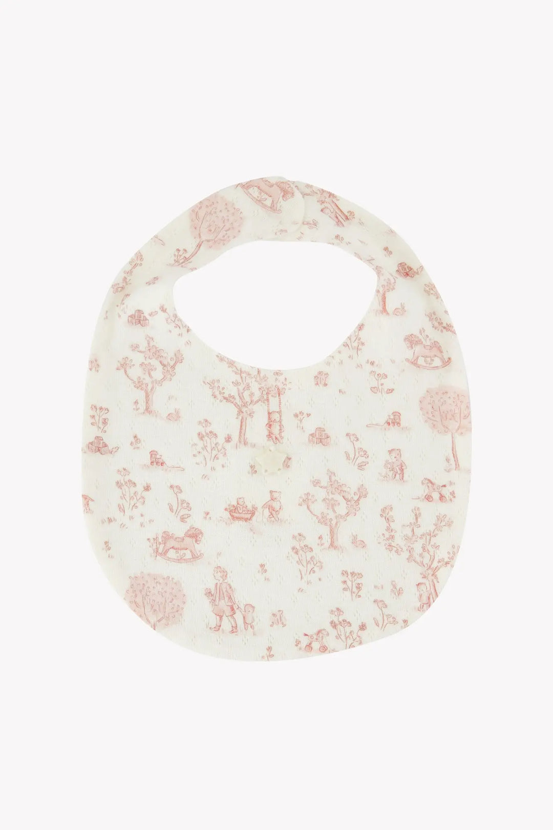 Blue Almonds Ltd Unisex Bib - Blush Tartine et Chocolat