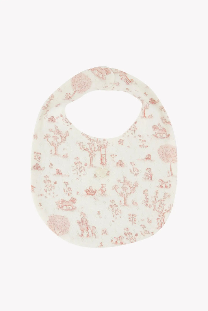 Blue Almonds Ltd Unisex Bib - Blush Tartine et Chocolat