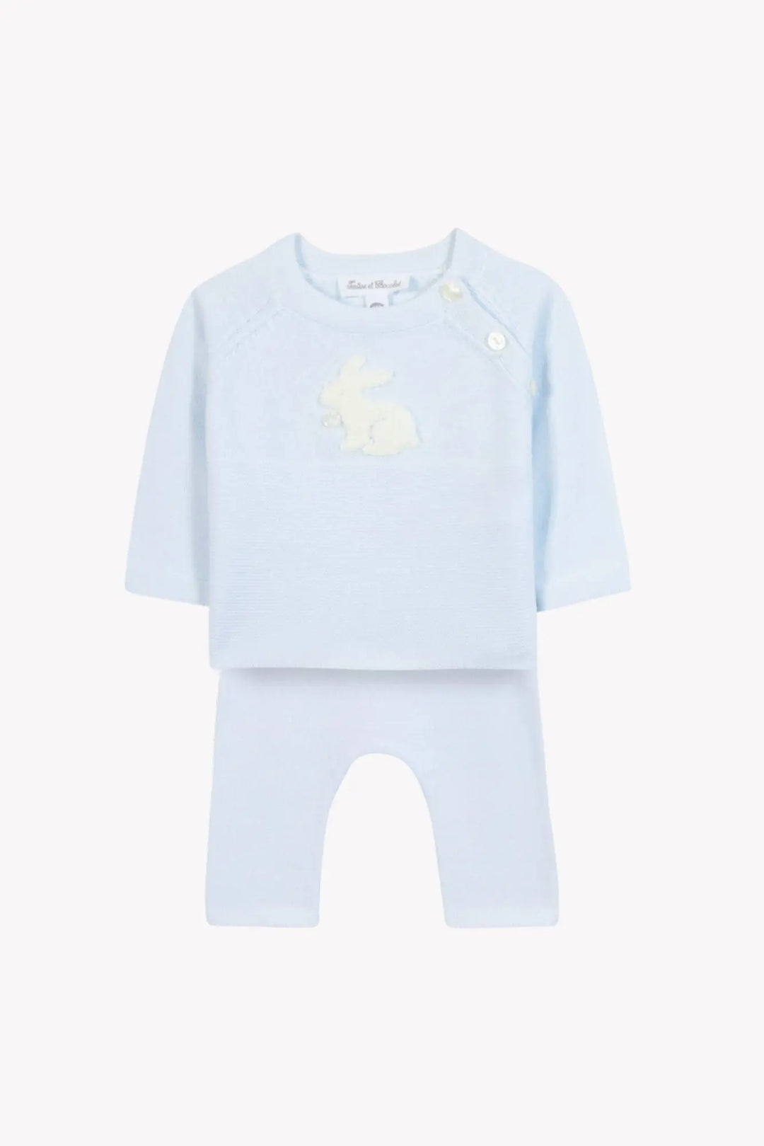 Blue Almonds Ltd Unisex Long - Sky Blue Tartine et Chocolat