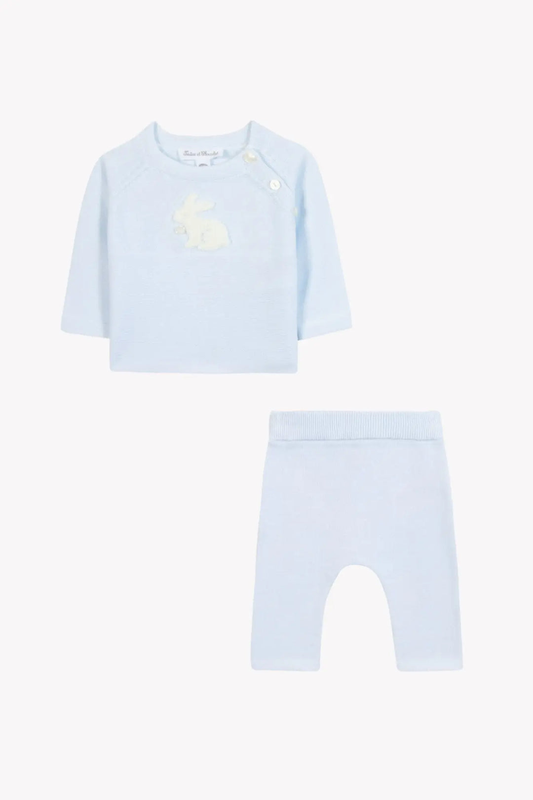 Blue Almonds Ltd Unisex Long - Sky Blue Tartine et Chocolat