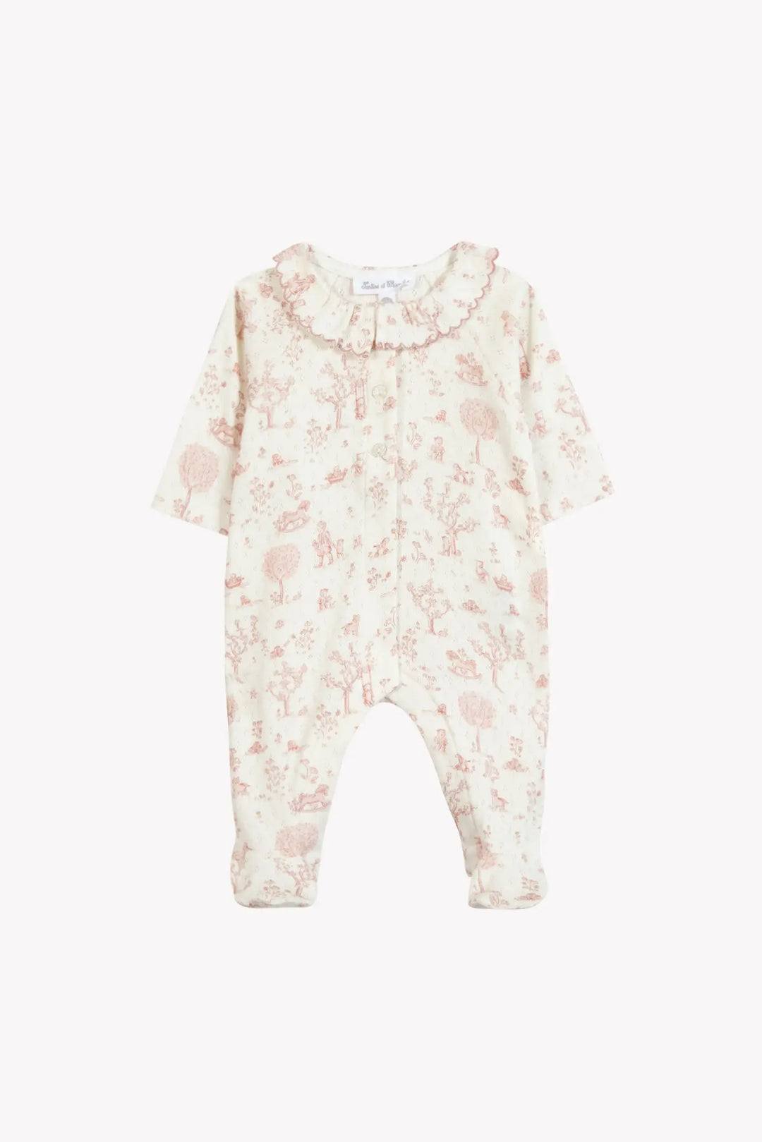 Blue Almonds Ltd Unisex Pyjamas - Blush Tartine et Chocolat