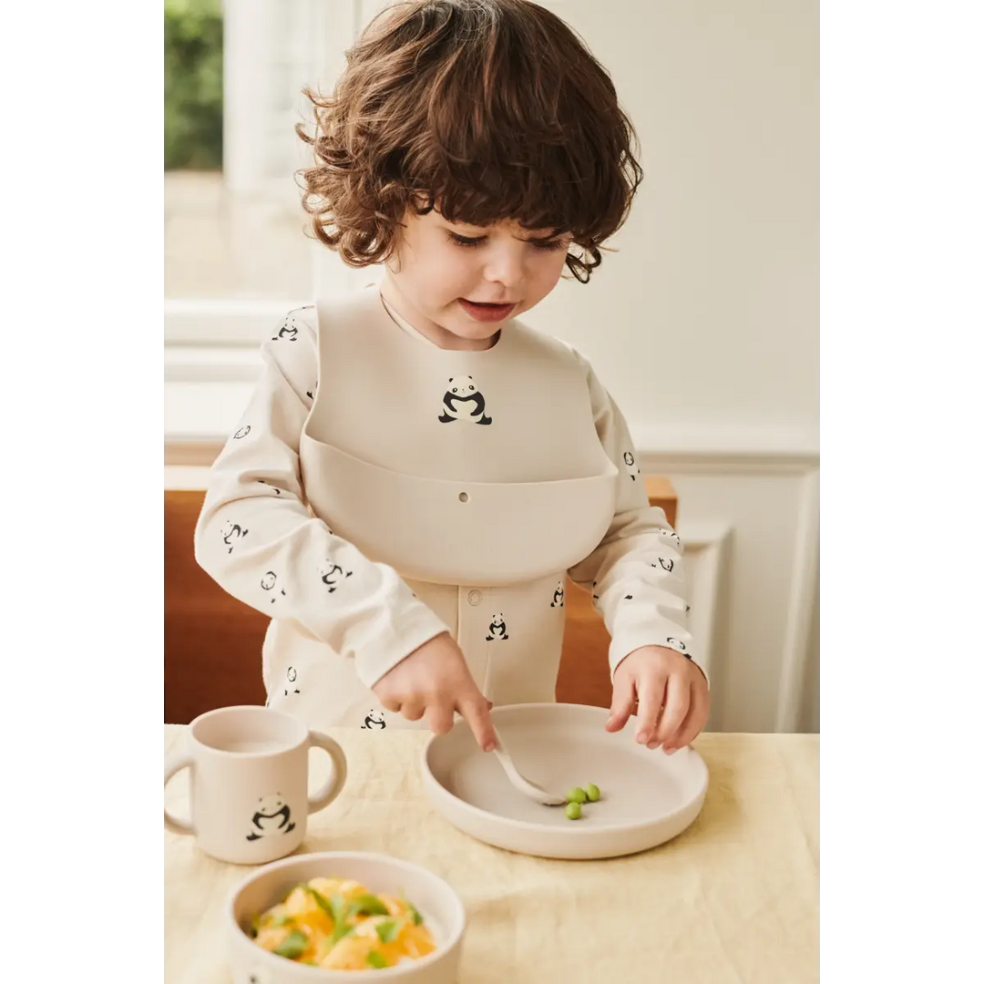 Blue Almonds Ltd Vivi Printed Tableware Set - Panda / Sandy - UNISEX LIEWOOD