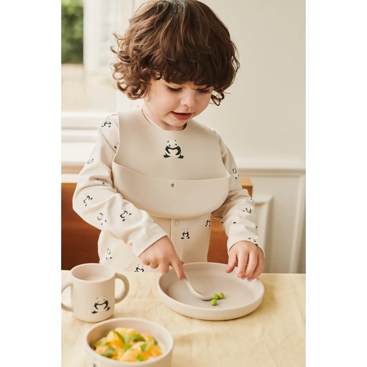 Blue Almonds Ltd Vivi Printed Tableware Set - Panda / Sandy - UNISEX LIEWOOD