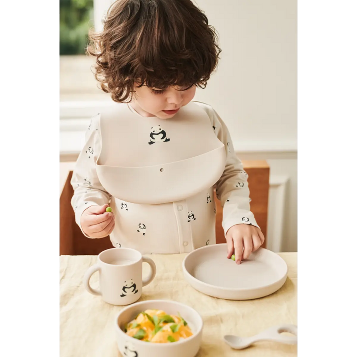 Blue Almonds Ltd Vivi Printed Tableware Set - Panda / Sandy - UNISEX LIEWOOD