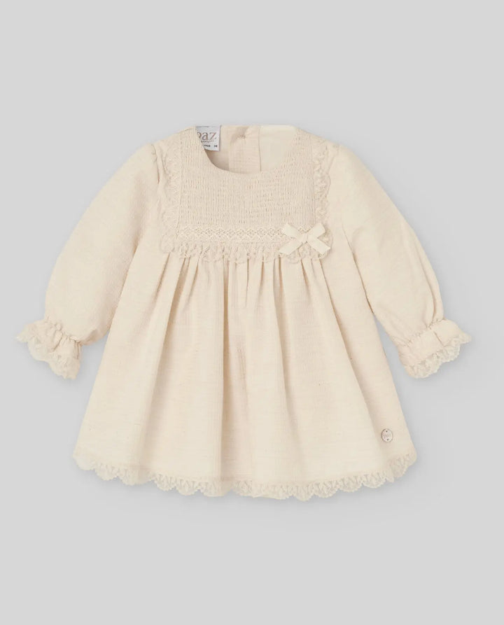 Blue Almonds Ltd WOVEN NEWBORN BLOOMERS ALEGRIA - Light Brown Paz Rodriguez