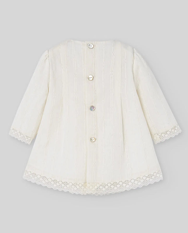 Blue Almonds Ltd WOVEN NEWBORN BLOOMERS PAZ OI 25-26 - Cream Paz Rodriguez