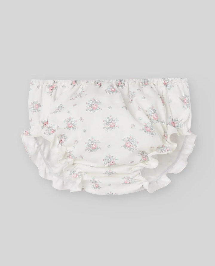 Blue Almonds Ltd WOVEN NEWBORN BLOOMERS SEMILLA - Chalk Green Paz Rodriguez
