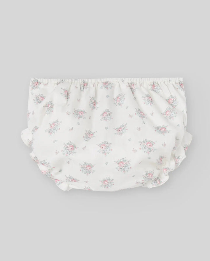 Blue Almonds Ltd WOVEN NEWBORN BLOOMERS SEMILLA - Chalk Green Paz Rodriguez