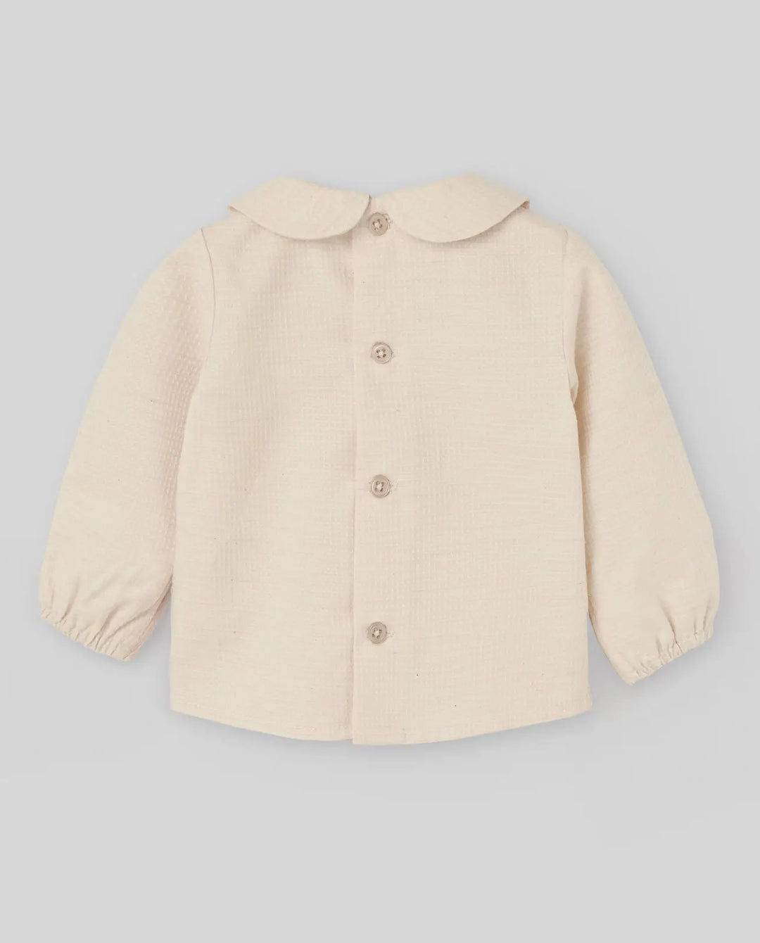Blue Almonds Ltd WOVEN NEWBORN BLOUSE ALEGRIA - Light Brown Paz Rodriguez