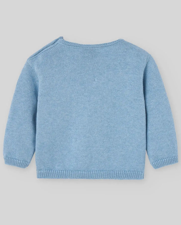 Blue Almonds Ltd WOVEN NEWBORN BLOUSE KOALA - Dutch Blue Paz Rodriguez