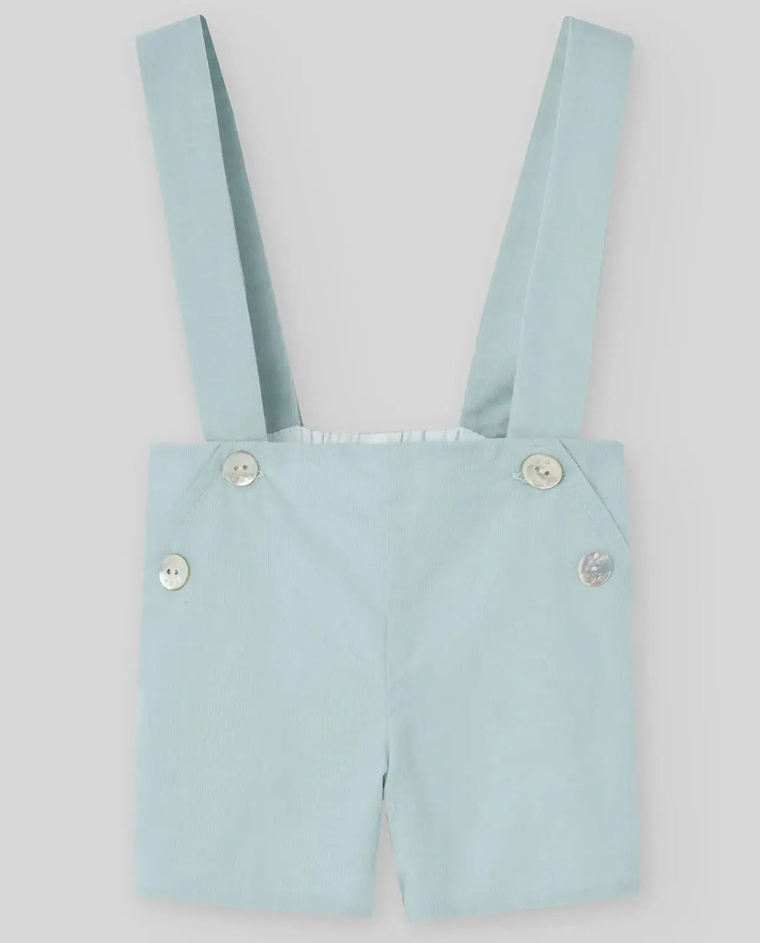 Blue Almonds Ltd WOVEN NEWBORN BLOUSE SEMILLA - Cream/Chalk Green Paz Rodriguez