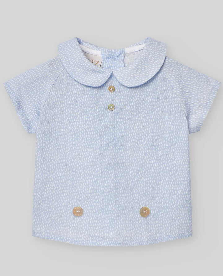 Blue Almonds Ltd WOVEN NEWBORN BLOUSE VENTO Paz Rodriguez