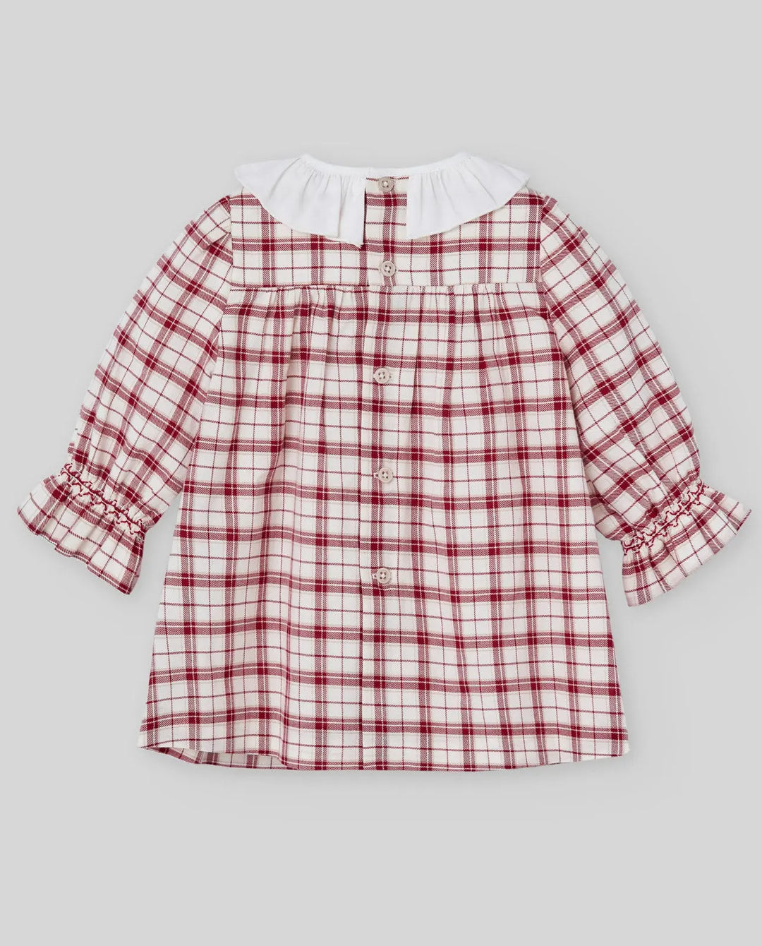 Blue Almonds Ltd WOVEN NEWBORN DRESS ACEBO - Red Paz Rodriguez