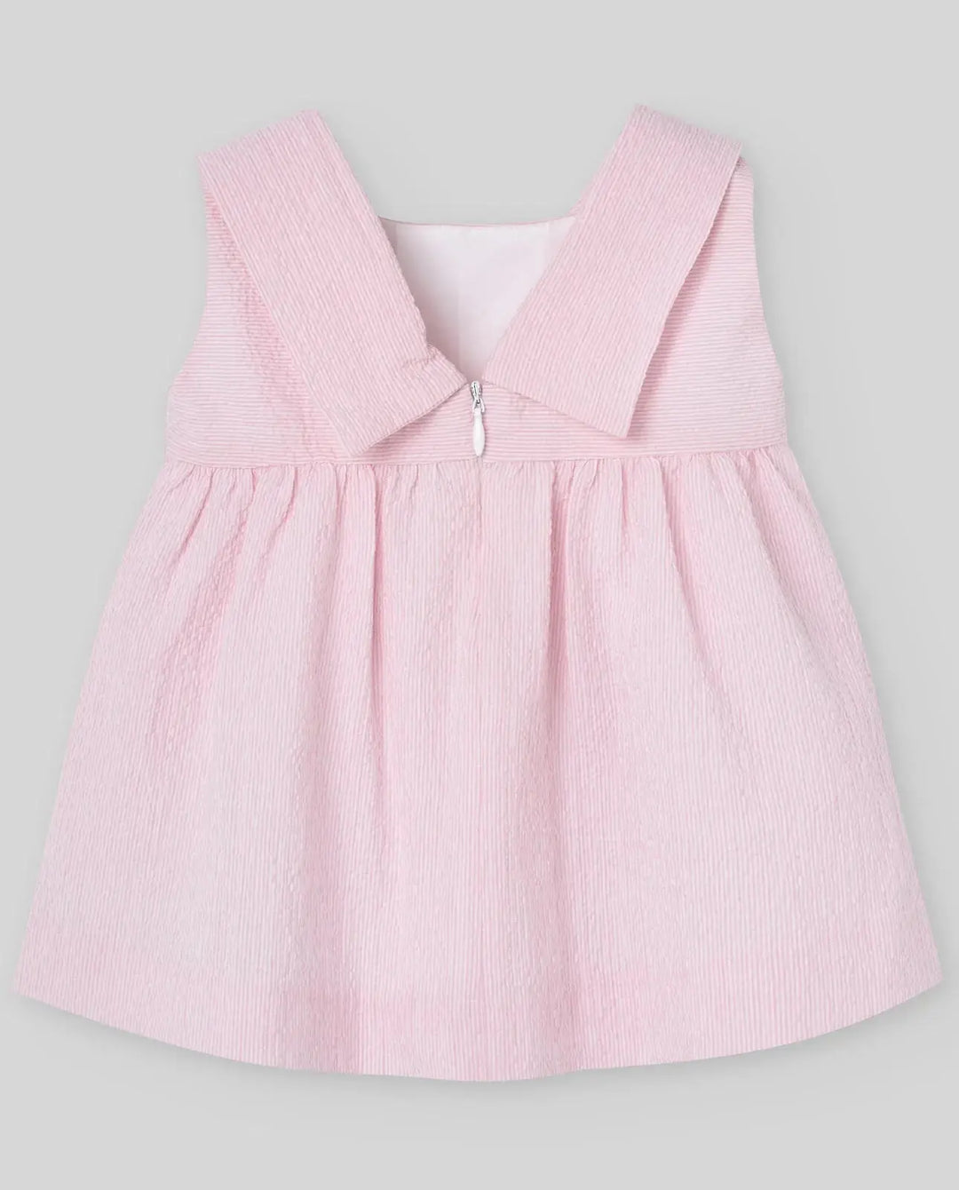 Blue Almonds Ltd WOVEN NEWBORN DRESS CANDY - Chalk Pink Paz Rodriguez