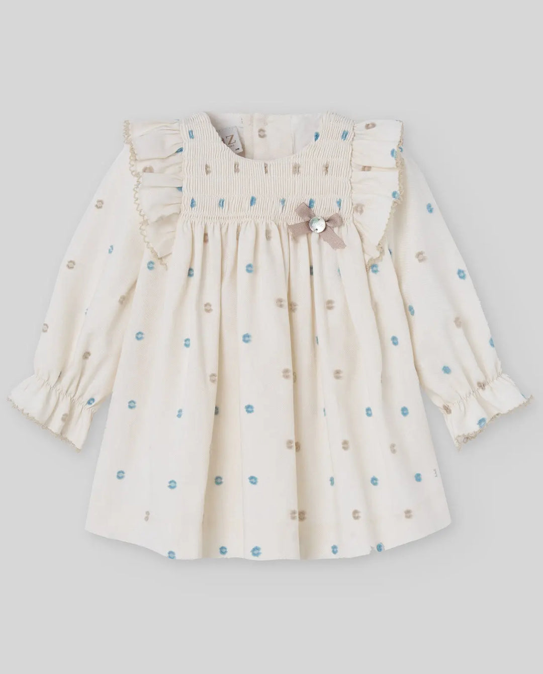 Blue Almonds Ltd WOVEN NEWBORN DRESS KOALA - Dutch Blue Paz Rodriguez