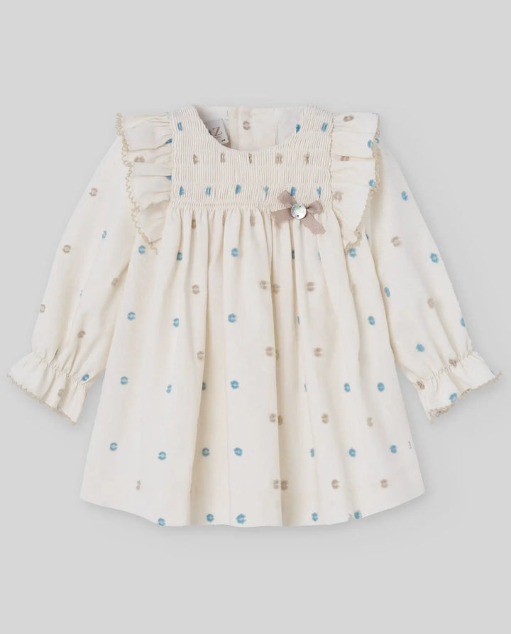 Blue Almonds Ltd WOVEN NEWBORN DRESS KOALA - Dutch Blue Paz Rodriguez