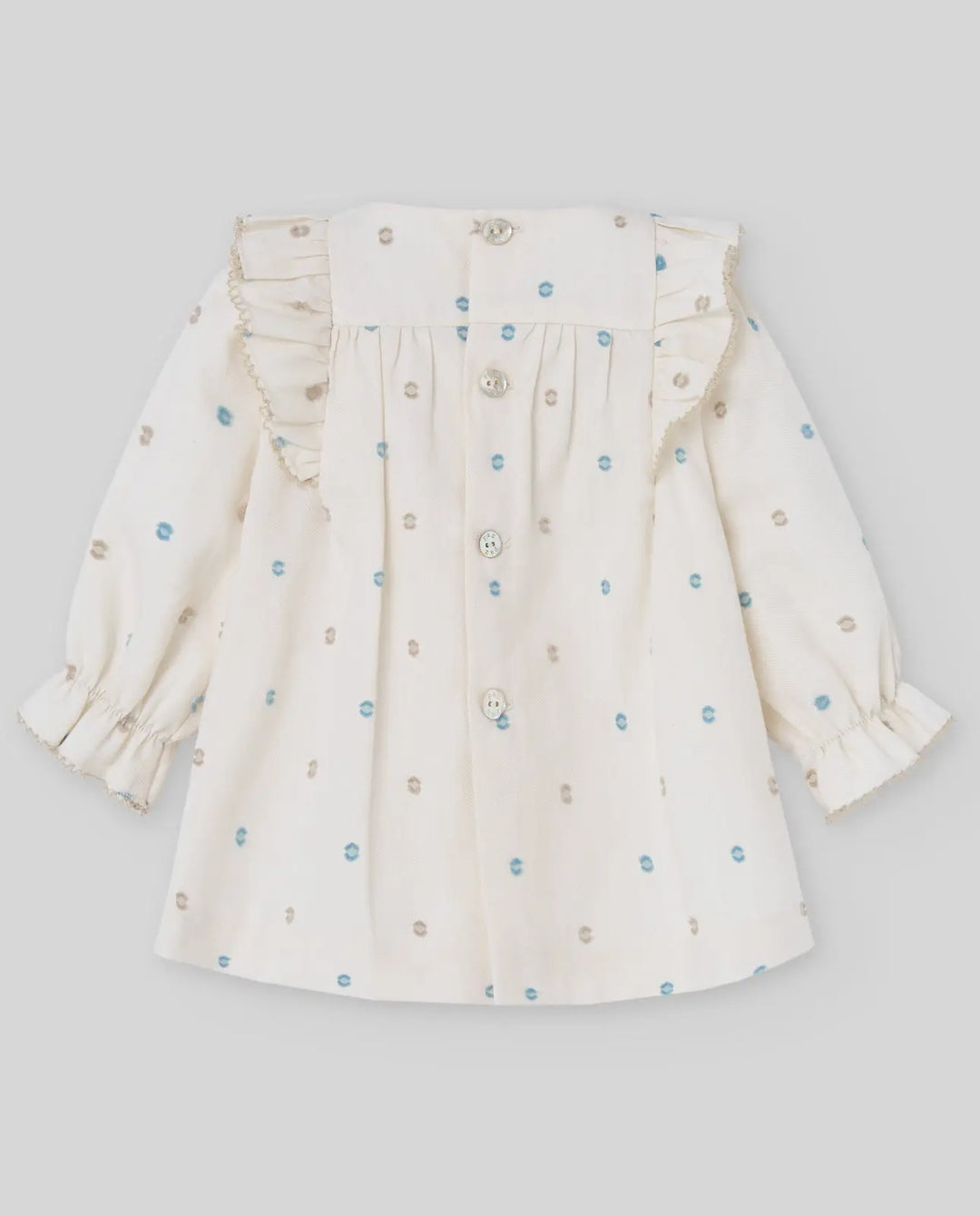 Blue Almonds Ltd WOVEN NEWBORN DRESS KOALA - Dutch Blue Paz Rodriguez