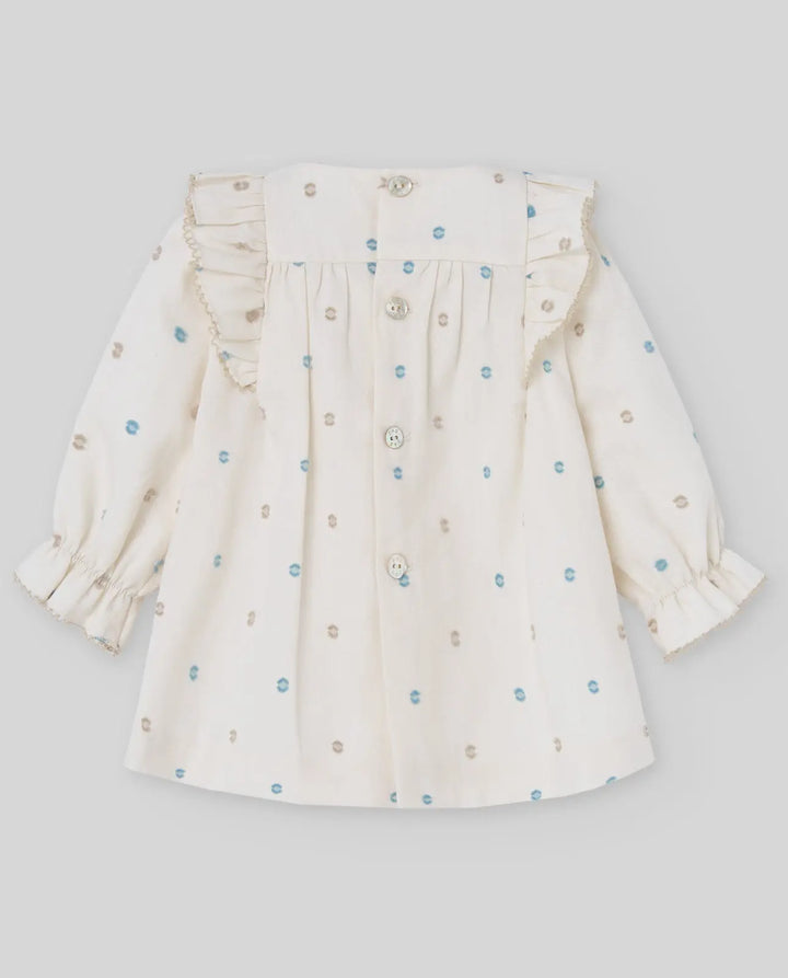 Blue Almonds Ltd WOVEN NEWBORN DRESS KOALA - Dutch Blue Paz Rodriguez