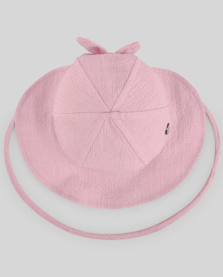 Blue Almonds Ltd WOVEN NEWBORN HAT CANDY - Chalk Pink Paz Rodriguez