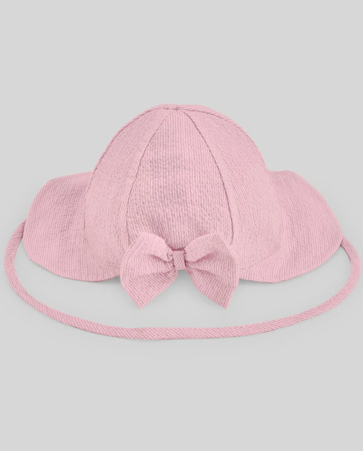 Blue Almonds Ltd WOVEN NEWBORN HAT CANDY - Chalk Pink Paz Rodriguez