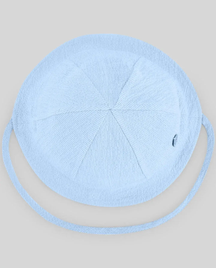 Blue Almonds Ltd WOVEN NEWBORN HAT CANDY - Sky Blue Paz Rodriguez