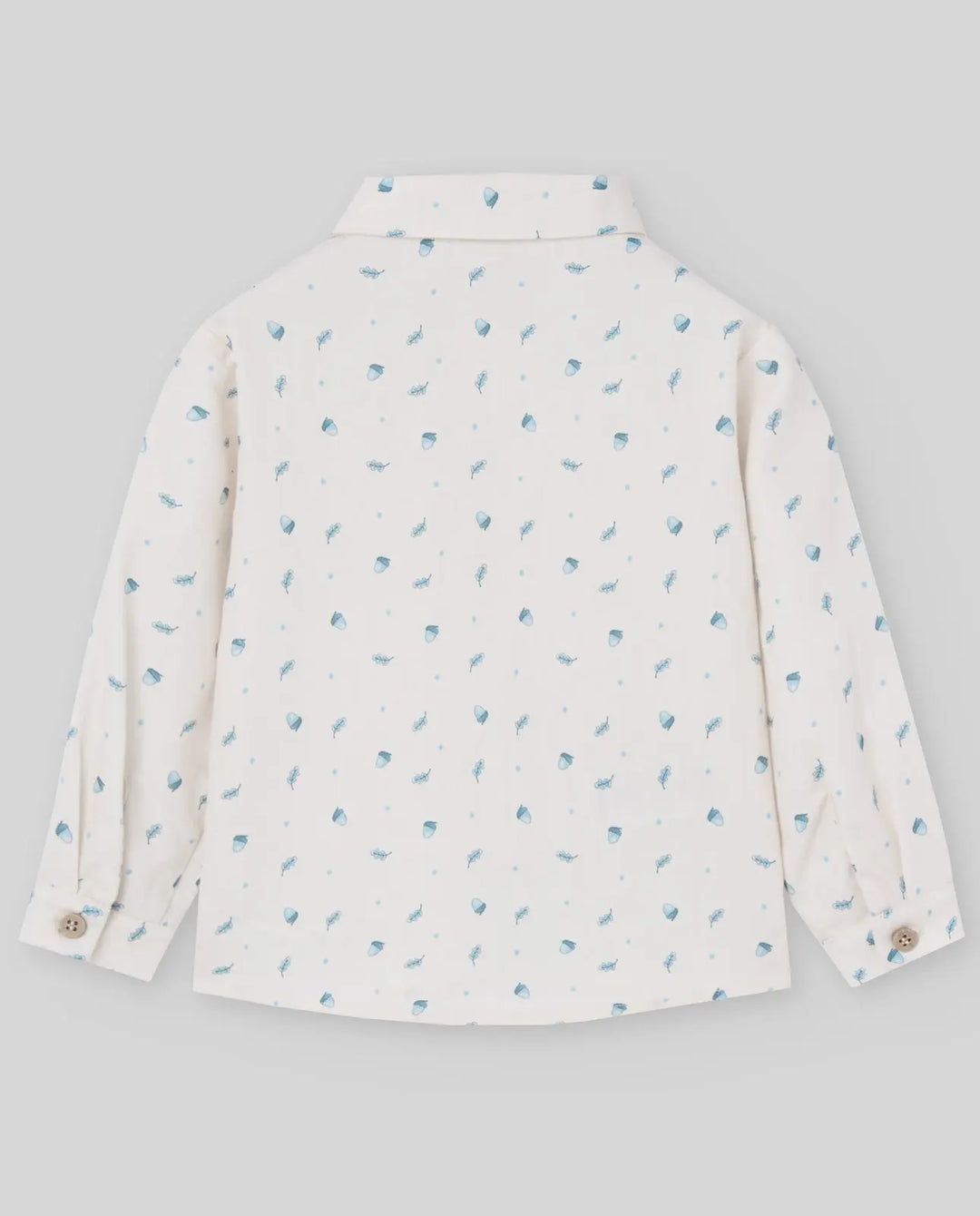 Blue Almonds Ltd WOVEN NEWBORN SHIRT QUINTA - Nile Blue Paz Rodriguez