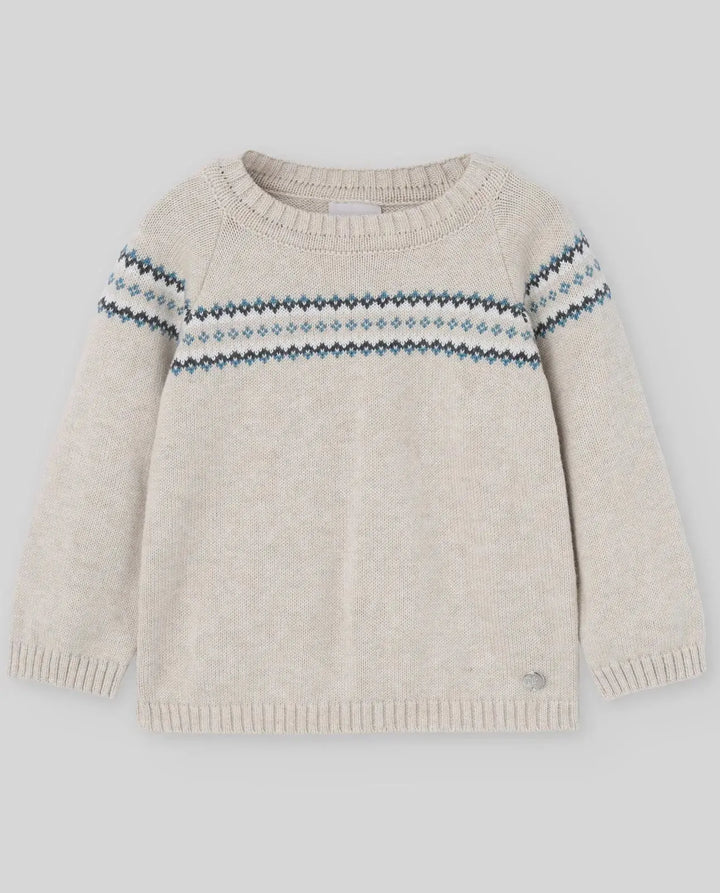 Blue Almonds Ltd WOVEN NEWBORN SHIRT QUINTA - Nile Blue Paz Rodriguez