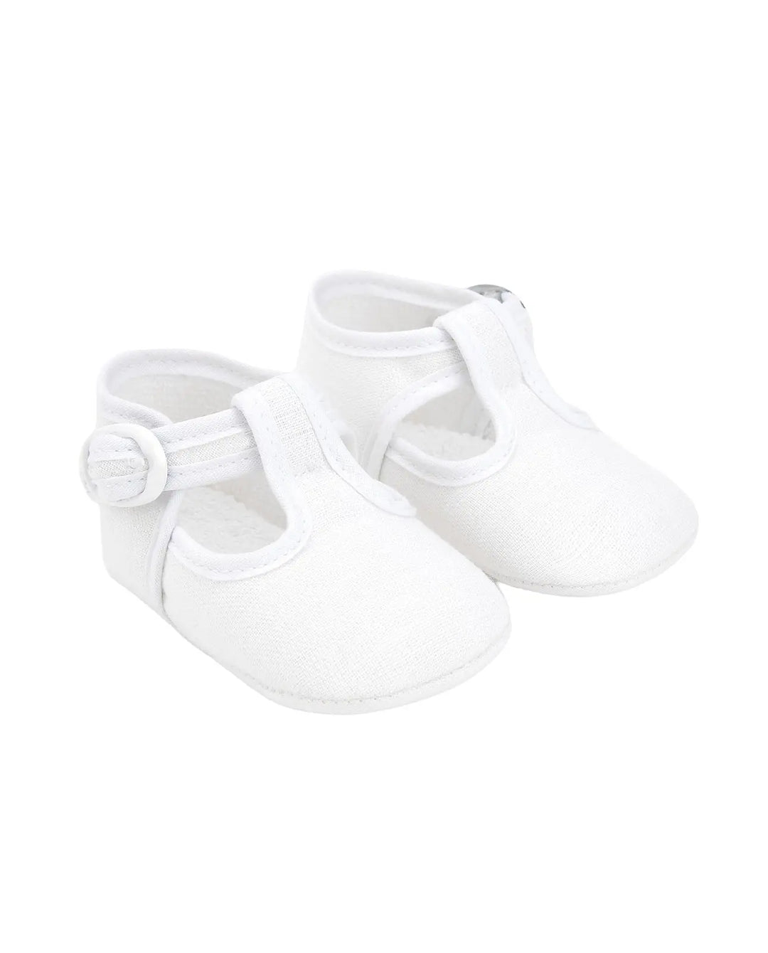 Blue Almonds Ltd WOVEN NEWBORN SHOES ESENCIAL - White Paz Rodriguez