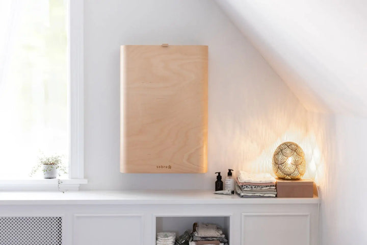 Blue Almonds Ltd Wall-Mounted Changing Table -Wooden Edition Sebra