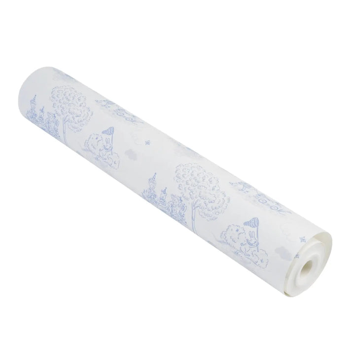 Blue Almonds Ltd Wallpaper - Blue Garden Party Theophile & Patachou