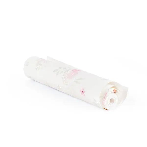 Blue Almonds Ltd Wallpaper - Cotton Pink Theophile & Patachou