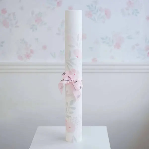 Blue Almonds Ltd Wallpaper - Pink Floral Theophile & Patachou