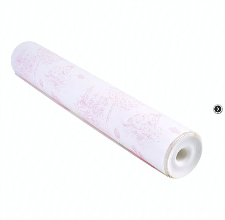 Blue Almonds Ltd Wallpaper - Pink Garden Party Theophile & Patachou