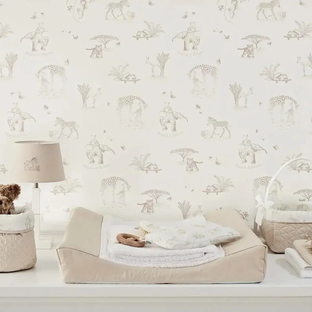 Blue Almonds Ltd Wallpaper - Safari Theophile & Patachou