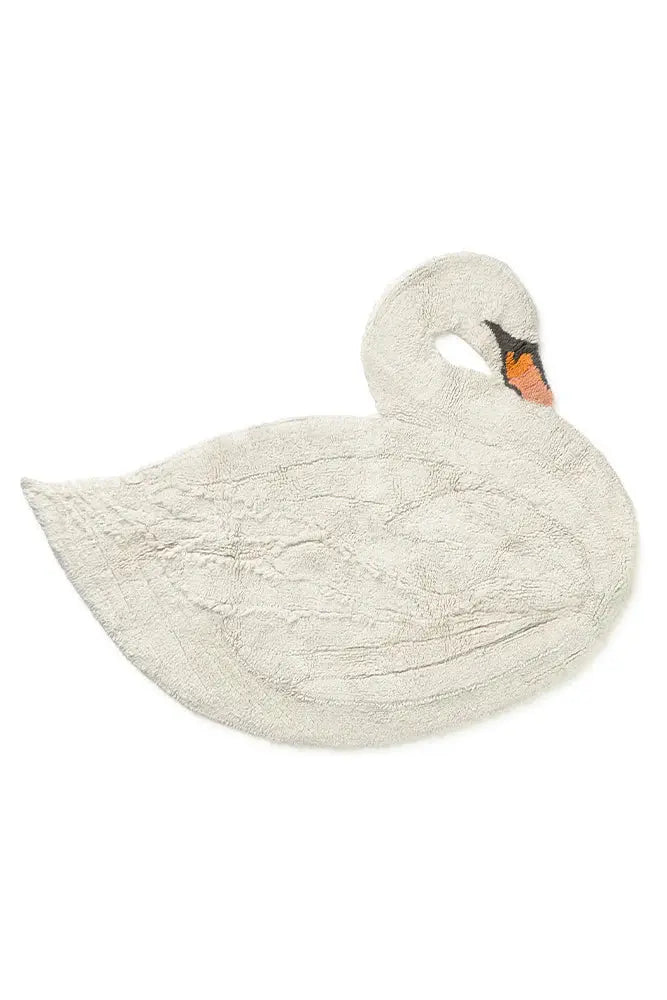 Blue Almonds Ltd Washable Rug - Swan Lorena Canals