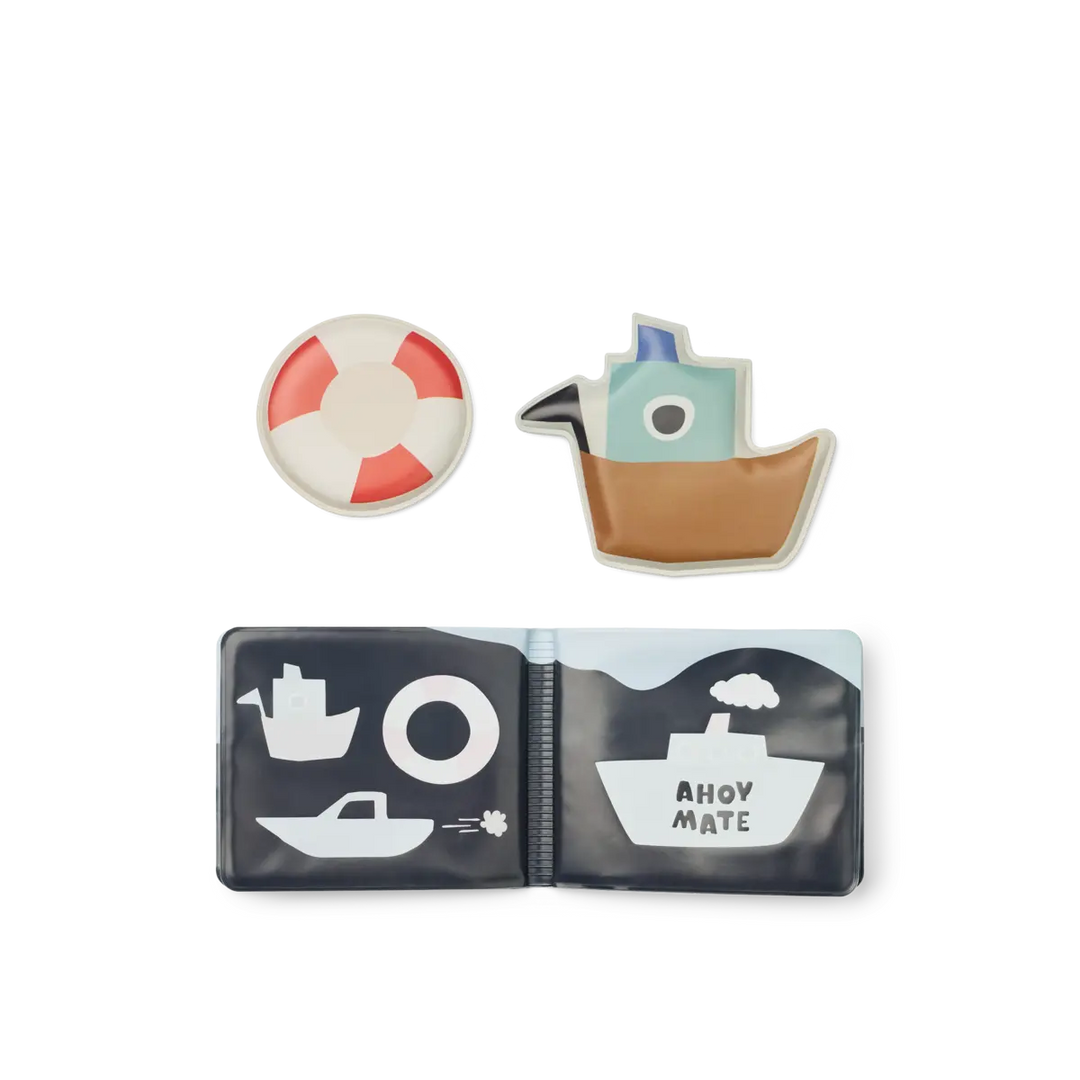 Blue Almonds Ltd Waylon Sailing Magic Water Book  - Sailing / Sandy - UNISEX LIEWOOD