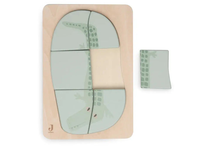 Blue Almonds Ltd Wooden puzzle Jungle Jambo - Croco Jollein