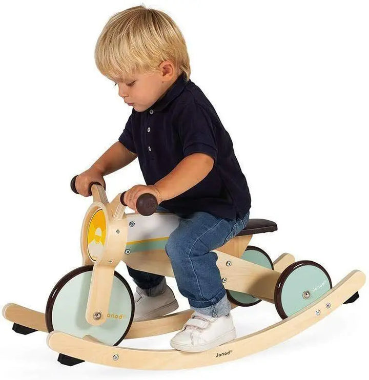 Blue Almonds Ltd 2-in-1 Rocker Tricycle Janod