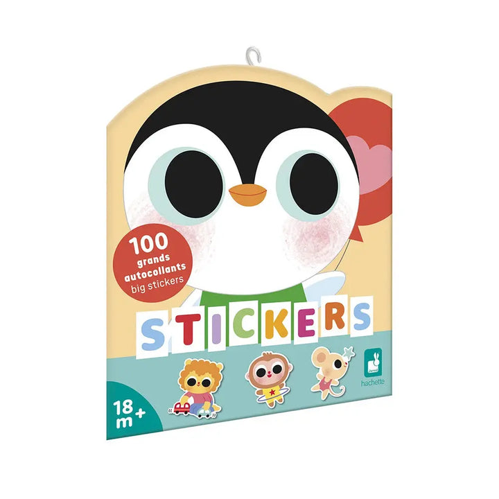 Blue Almonds Ltd Baby Animal Stickers x100 Janod
