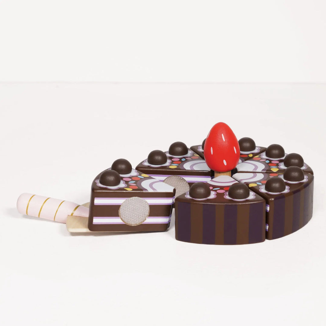 Blue Almonds Ltd Chocolate Gateau Sliceable Cake Le Toy Van
