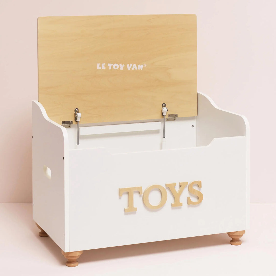 Blue Almonds Ltd Classic Wooden Toy Chest Le Toy Van
