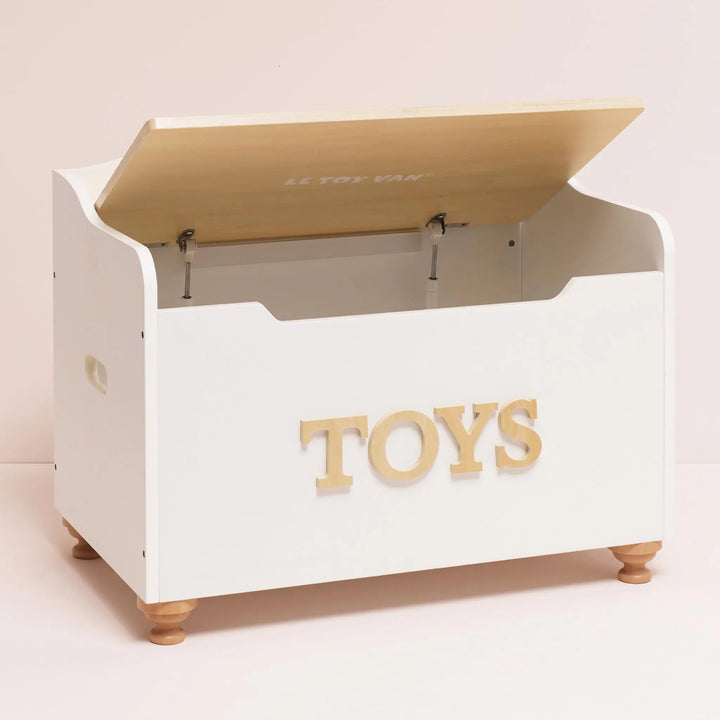 Blue Almonds Ltd Classic Wooden Toy Chest Le Toy Van