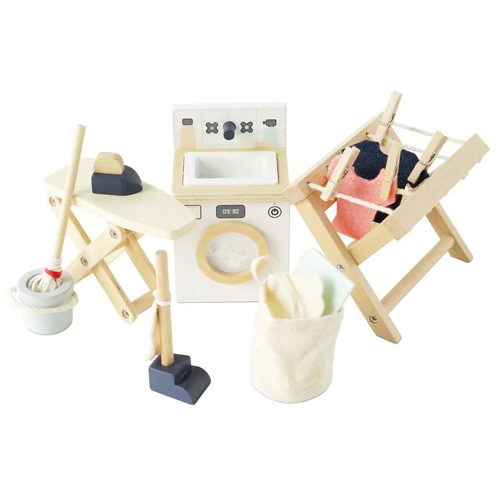 Blue Almonds Ltd Doll House Laundry Room Le Toy Van
